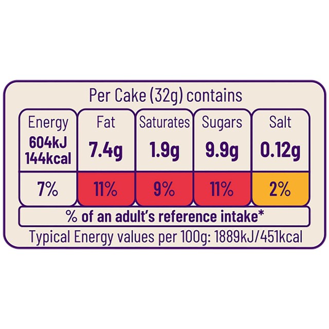 Ocado Iced Fairy Cakes 12 Pack, imported from the UK