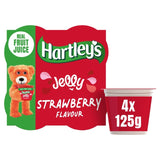 M&S Hartley's Strawberry Jelly Pots 4 x 125g- Buy online at McGrocer