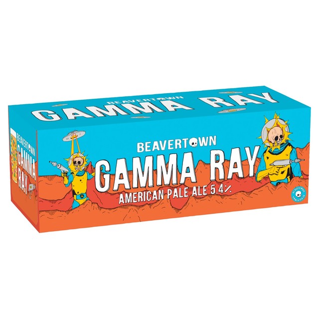 Beavertown Gamma Ray APA beer - British product