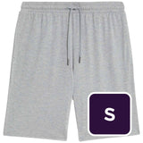 M&S Mens Autograph Pima Cotton Pyjama Shorts Grey Marl Sleepwear S