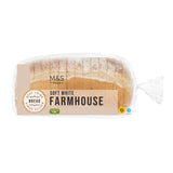 M&S M&S Soft White Farmhouse Bread Loaf 400g- Buy online at McGrocer