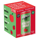 Perfect Ted apple raspberry energy drink 4 x 250ml cans, imported from the UK