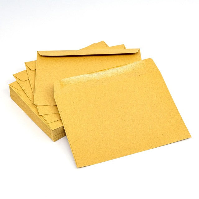 Pukka Pads C6 Manilla Gummed Envelopes 50 pack, imported from the UK