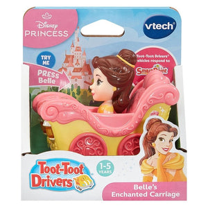 VTech Toot-Toot Drivers Belle's Enchanted Carriage Electronic Musical Toy Carriage 118g