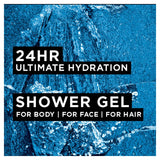 L'Oreal Men Expert Hydra Power shower gel with woody fragrance 400ml, UK version