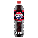 M&S Pepsi Max Cherry Low Calorie Cola 1.25L- Buy online at McGrocer