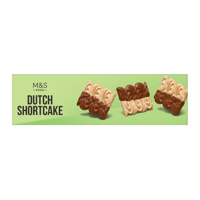 M&S M&S Dutch Shortcakes Dipped in Milk Chocolate Biscuits 300g- Buy online at McGrocer