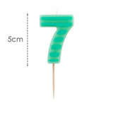M&S Talking Tables Table Fun Number 7 Candle- Buy online at McGrocer