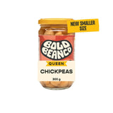 Bold Bean Co Queen Chickpeas in stock 300g jar (British brand)