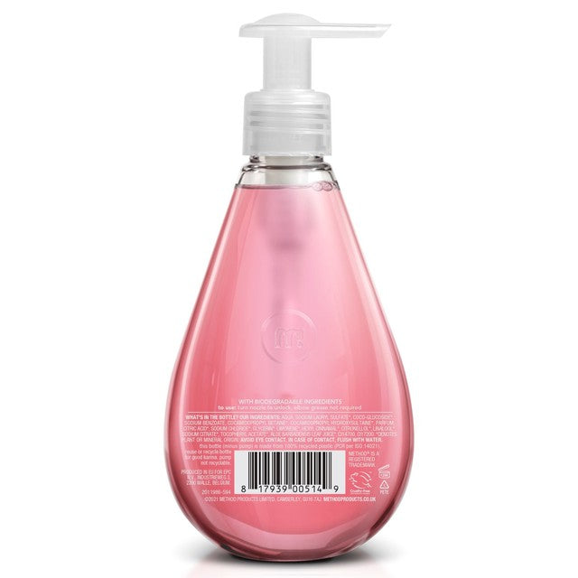 Method Pink Grapefruit hand wash 354ml, imported from the UK