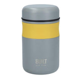 Built Stylist Food Flask 490ml Vacuum Sealed Stainless Steel - British product