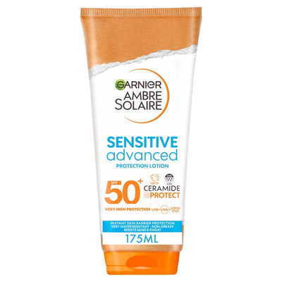 M&S Ambre Solaire Sensitive Advanced Sun Cream SPF50+ 175ml- Buy online at McGrocer