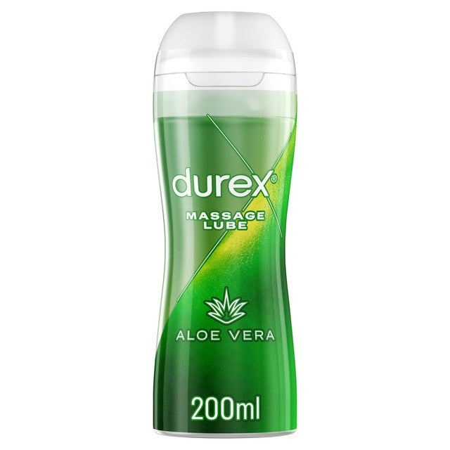 Durex Aloe Vera water-based lubricant 200ml - British product