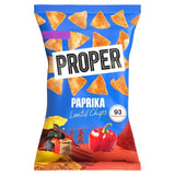 Properchips paprika lentil chips 85g, imported from the UK