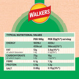 Walkers baked salt vinegar crisps 6 x 22g (British brand)