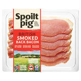 M&S Spoiltpig British Smoked Dry Cured Back Bacon 184g- Buy online at McGrocer