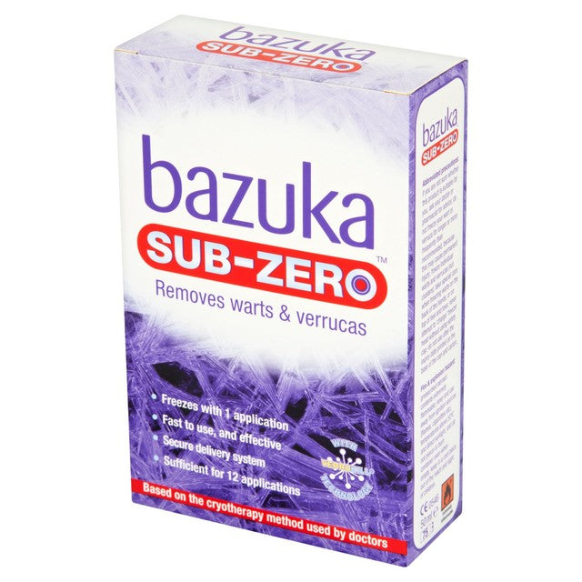 Bazuka Sub Zero wart and verruca freezing removal device - British product
