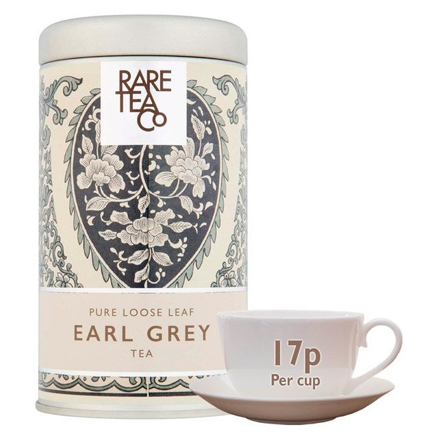 Rare Tea Company Earl Grey tea 50g, imported from the UK