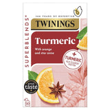Twinings turmeric tea bags orange star anise 20pack (British brand)