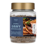 M&S pork gravy granules jar (British brand)