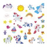 Janod Unicorn magnetic book 18cm, imported from the UK
