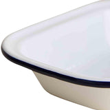 M&S enamel pie dish dark blue 24cm (British brand)