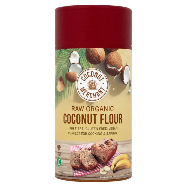Coconut Merchant Organic Coconut Flour 500g - British product