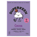 M&S Superkeen Organic Cocoa Tiger Nut Popped Cereal 240g- Buy online at McGrocer