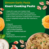 Knorr roasted garlic and mushroom cooking paste 165g, UK version