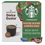 M&S Starbucks Medium House Blend Coffee Pods for Dolce Gusto 12 Pack- Buy online at McGrocer
