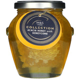 M&S Collection acacia honey with honeycomb 250g - British product