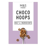 M&S chocolate flavoured cereal hoops 300g, imported from the UK