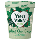 Yeo Valley mint choc chip ice cream 500ml (British brand)