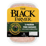 The Black Farmer Premium svinekjøttpølser glutenfri 400g