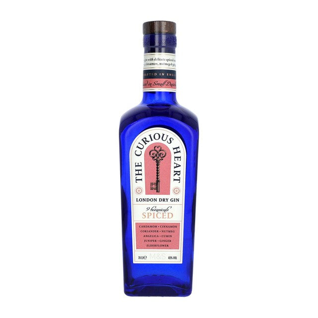M&S spiced London dry gin 70cl, imported from the UK