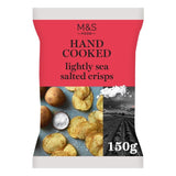 M&S M&S Hand Cooked Lightly Sea Salted Crisps 150g- Buy online at McGrocer