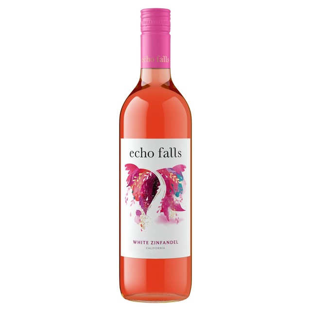 Echo Falls White Zinfandel rosé wine 75cl - British product