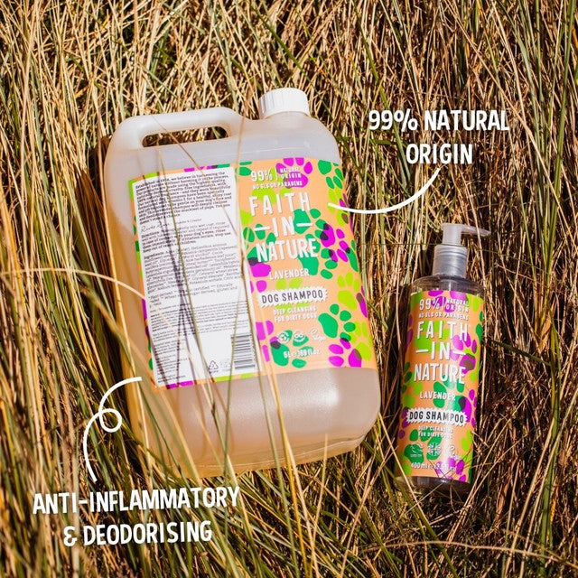 Faith In Nature lavender dog shampoo 5L - British product