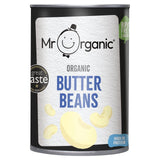Mr Organic butter beans 400g, imported from the UK