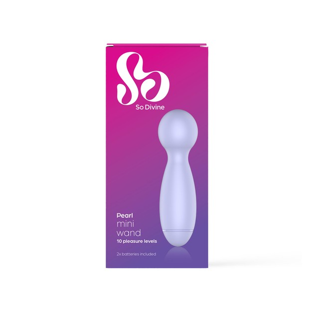 So Divine Pearl Mini Massaging Wand (British brand)