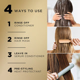 Pantene smooth & sleek deep conditioner 220ml, imported from the UK