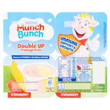 Munch Bunch fromage frais strawberry and banana 4 x 85g, imported from the UK