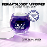 Olay Regenerist Retinol 24 Night Moisturiser 50ml, imported from the UK