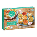 Picard 15 Mini Quiches Cheese and Vegetables Frozen 190g