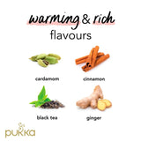 Pukka original chai tea bags 20 pack, imported from the UK