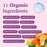 Little Freddie organic roast chicken baby food pouch 130g, UK version