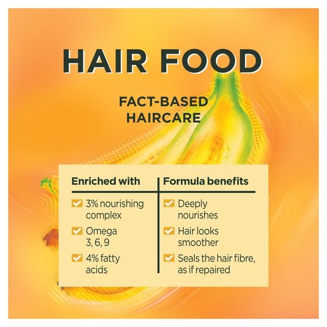 Garnier banana conditioner dry hair 350ml, UK version