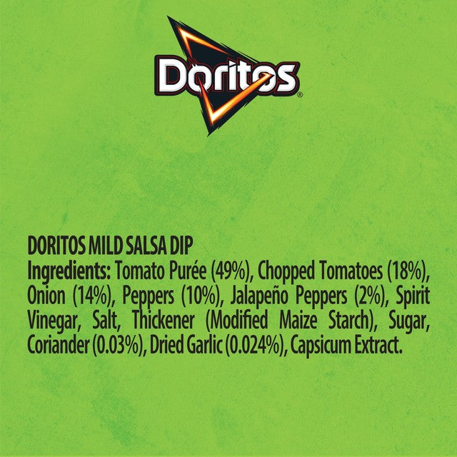 Doritos mild salsa dip 300g - British product