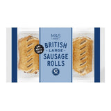 M&S Large Pork Sausage Rolls, 6 Pack, 360g, Ready to Eat- Buy online at McGrocer