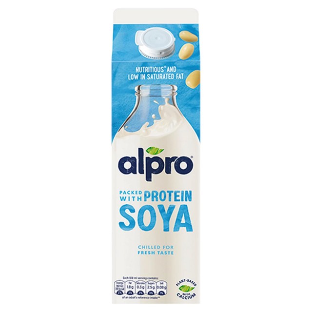 Alpro soya milk alternative 1L - British product